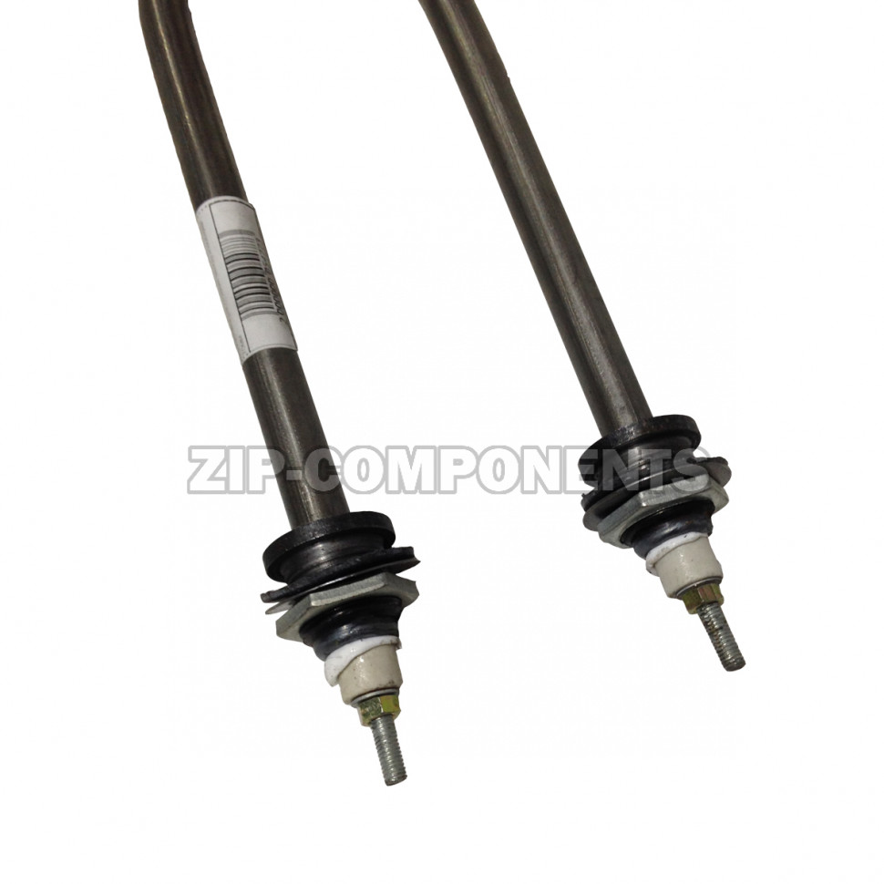 ТЭН для нагрева воды 2кВт дуга L195 нержавейка расстояние между клеммами 70мм