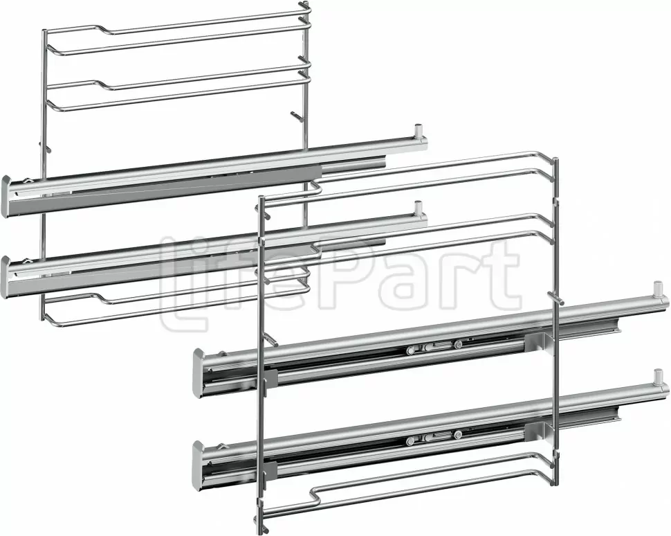 Телескопическая направляющая для духовки Bosch 17002064