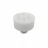 Шестерня мясорубки Moulinex HV2/HV4 белая (D-42/17мм, H-39/19мм, зуб-50 косые, 11-прямые)