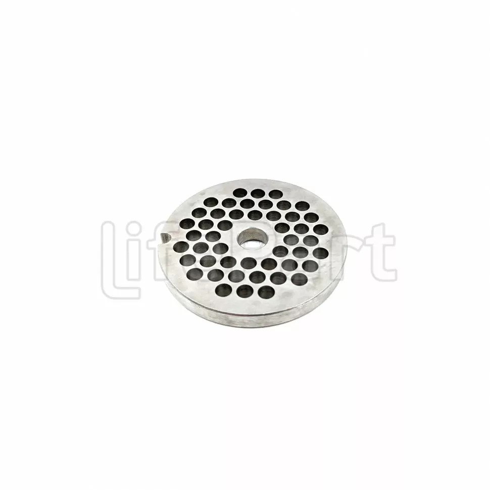Решетка мясорубки Braun / Philips, средние отверстия (4.5 мм) Bosch-00620950 D=53 мм