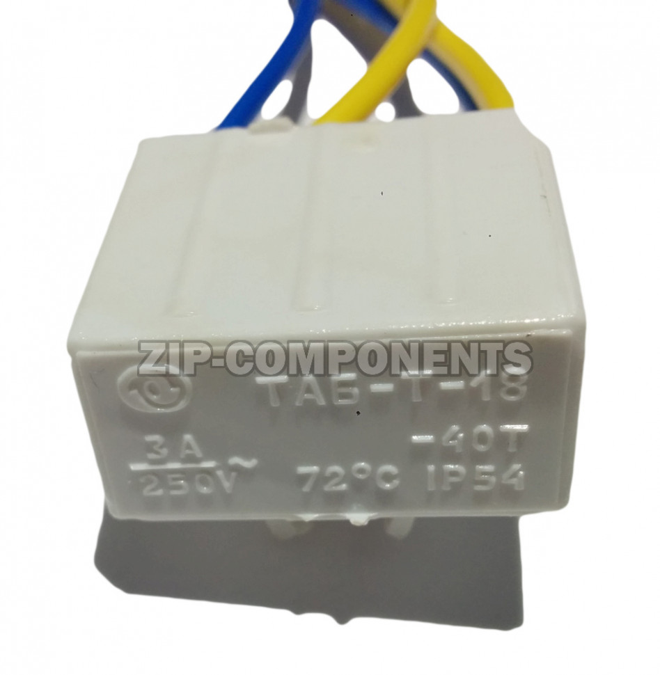 Реле тепловое с термовыключателем (4-х концевое) ПТР-201, Индезит-Стинол, 258436