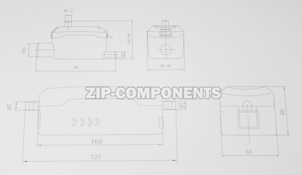 Дренажный насос PC - 12 B