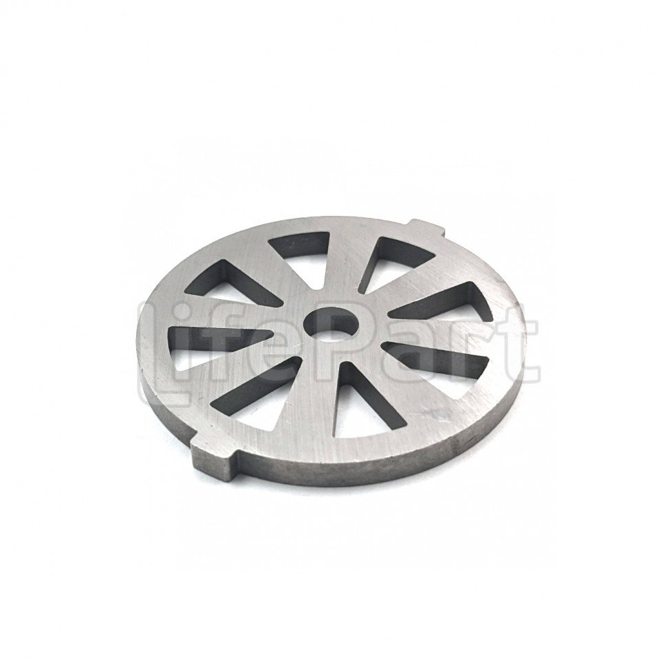 Решетка мясорубки Panasonic, Polaris, Vitek, Elenberg PS010, PLR017, VS038, EL008 для рубки мяса D=53,8mm