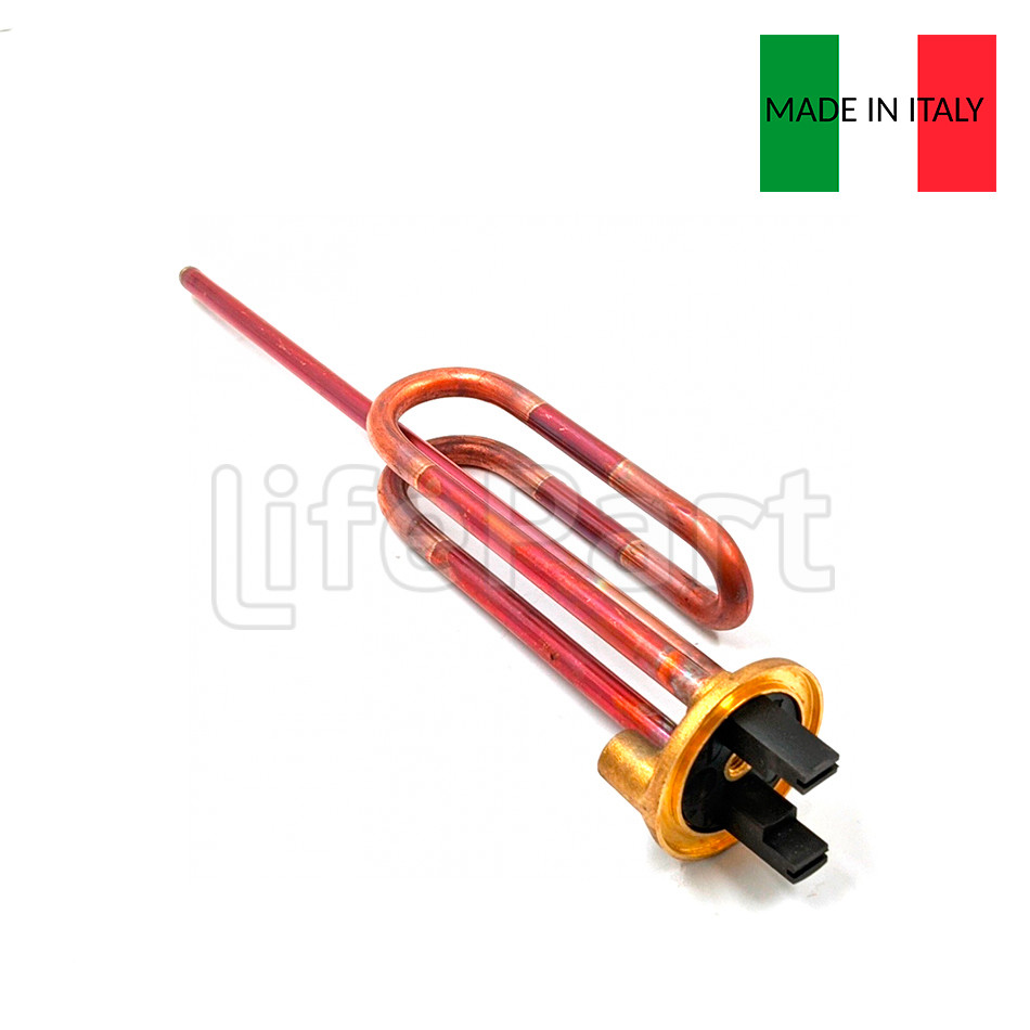 ТЭН Unival для водонагревателя (RCF, 2000W, D48, M6, L260) изогнутый Италия
