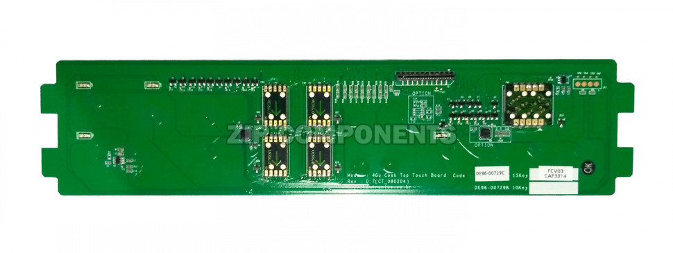 Плата управления варочной панели Samsung DE96-00729C