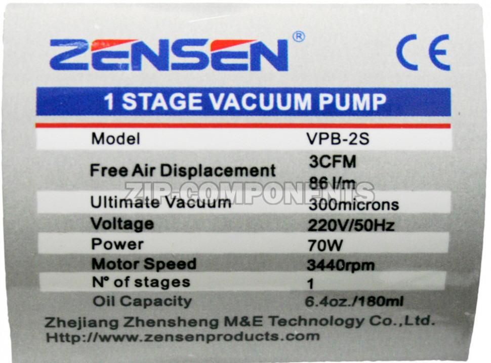 Вакуумный насос VPB - 2 S ( mini Z - 3 B )