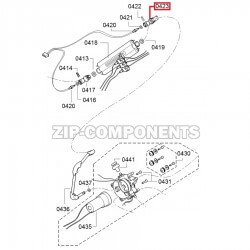 Соединение термоблока Bosch Vero, Siemens EQ.5, 614618