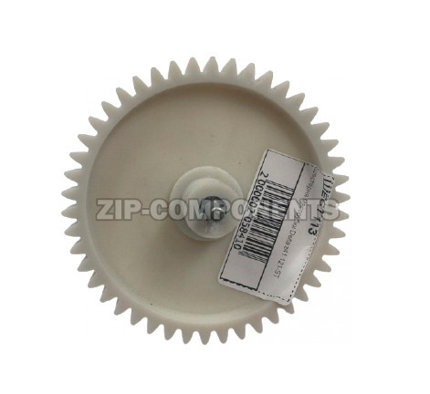 Шестерня для мясорубки Delfa/Saturn с металлическим валом, Д-82мм, зубья-46шт (прямые), Н вала-82мм 41.121-VIT