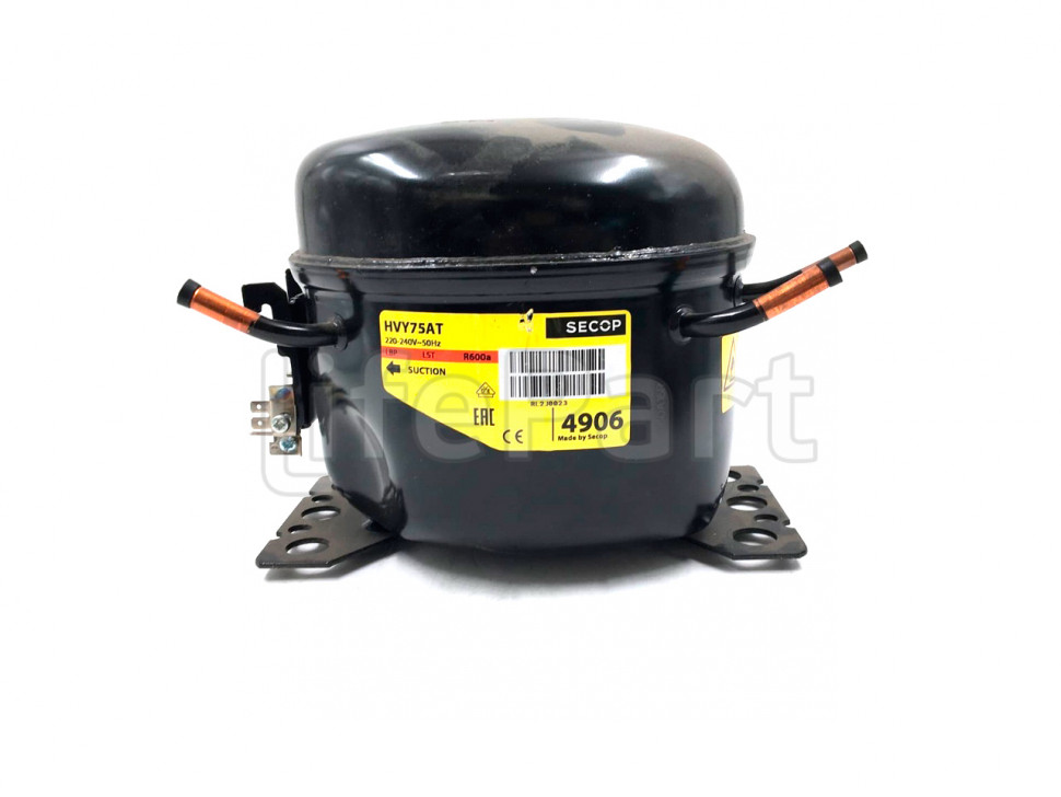 Компрессор Secop HVY75AT R600, (Вт при -23.3°) 126 вт (Словакия)