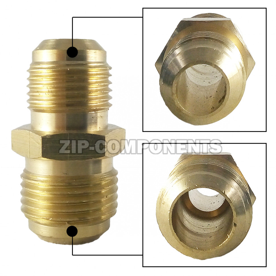 DJ - 1/2 - 5/8 Штуцер переходной