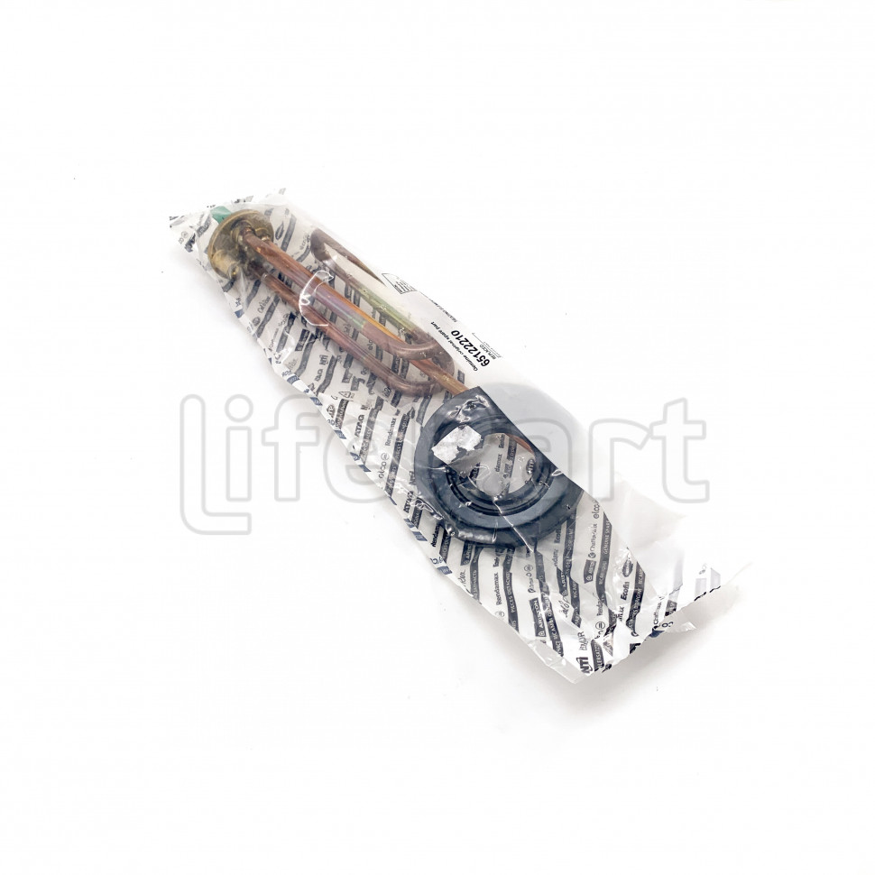 Тэн водонагревателя 1500W, M6, D-48мм, H-280мм, оригинал Ariston 65122210