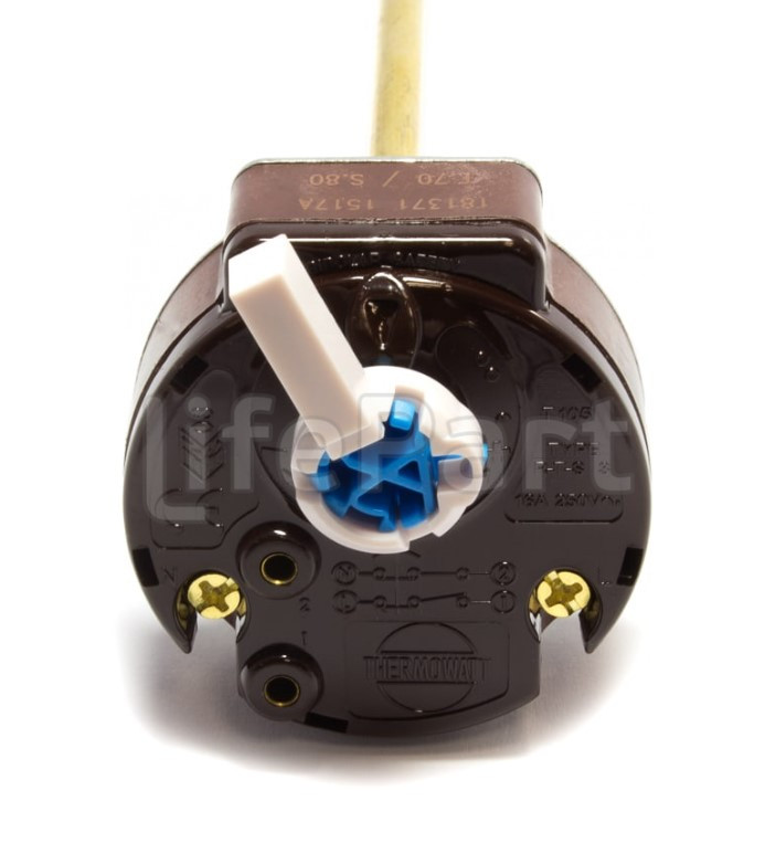 Термостат Thermowatt 70/80C 16A водонагревателя Ariston MTS 691217