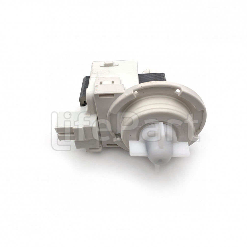 Насос слива 30w (на защелк.4шт клеммы вместе) Miele 6239560 8760859 3788832
