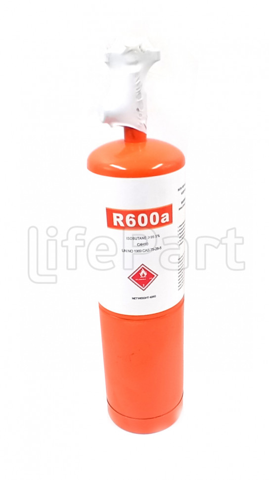 Фреон R-600a баллон 420гр с вентилем