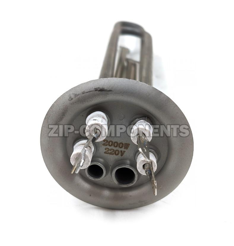 Тэн водонагревателя, нержавейка, 2000w (1300+700) Россия, хорошее качество