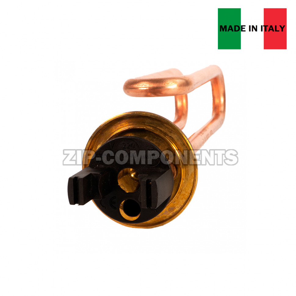 ТЭН Unival для водонагревателя (RCA, 2500W, D48, M6, L260) изогнутый Италия