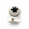 Сливной насос Copreci 30W без улитки, 4 защелки по кругу, фишка вперед Bosch, Siemens 215914