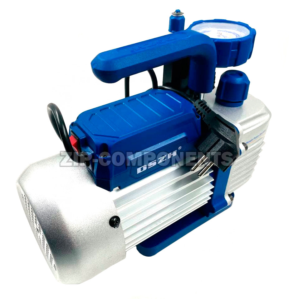 Вакуумный насос с манометром DSZH WK-215SV, 42 л/мин