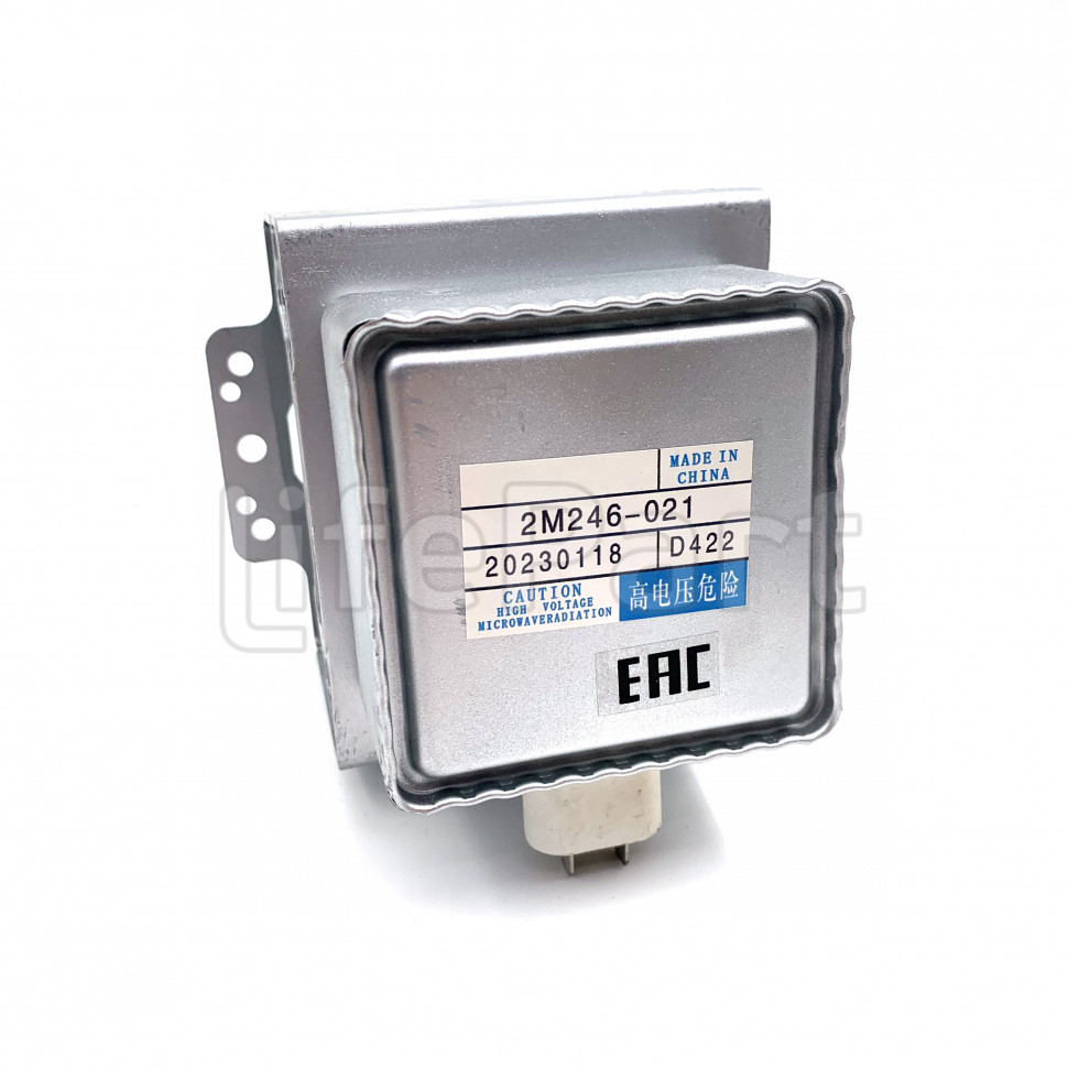 Магнетрон 1100W 2M246-21 разъём перпендикулярно