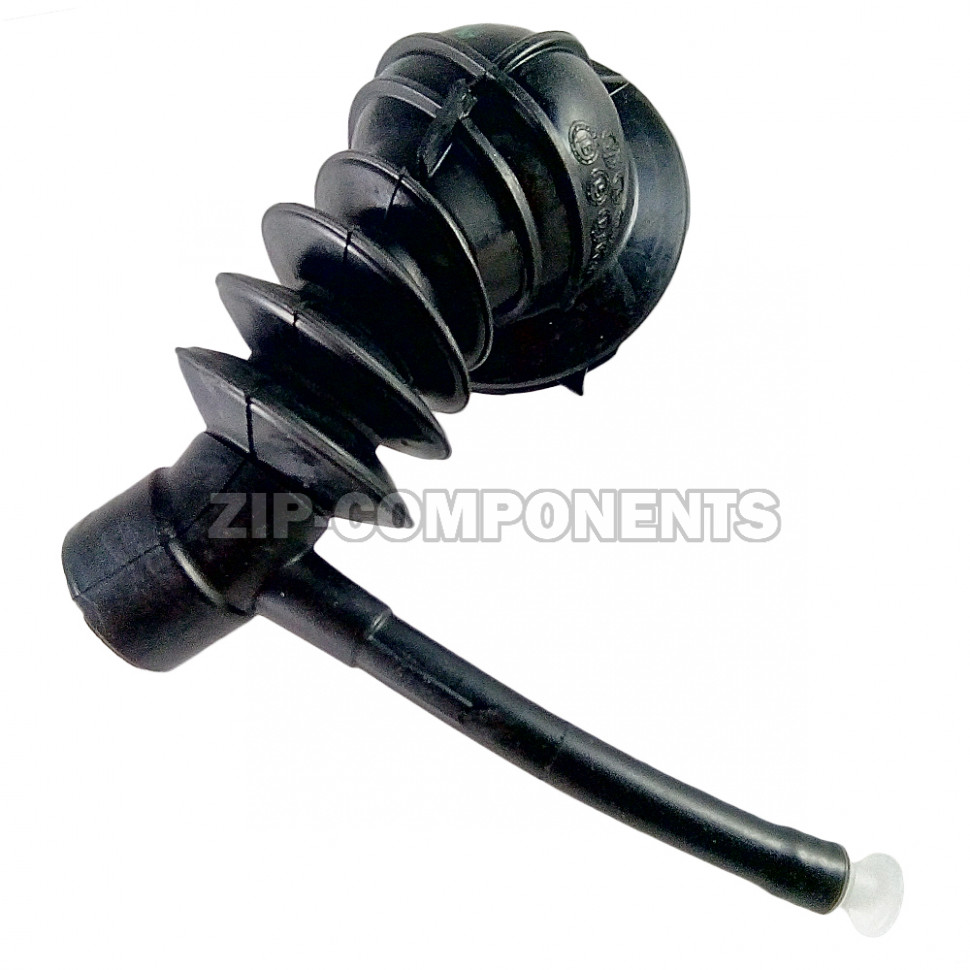 Патрубок от бака к корпусу насоса стиральной машин Bosch 00757704