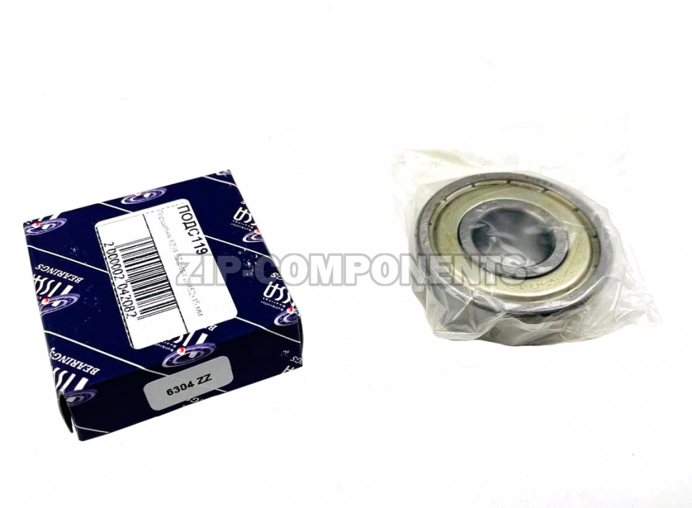 Подшипник 6304 ZZ OTT 20x52x15 мм