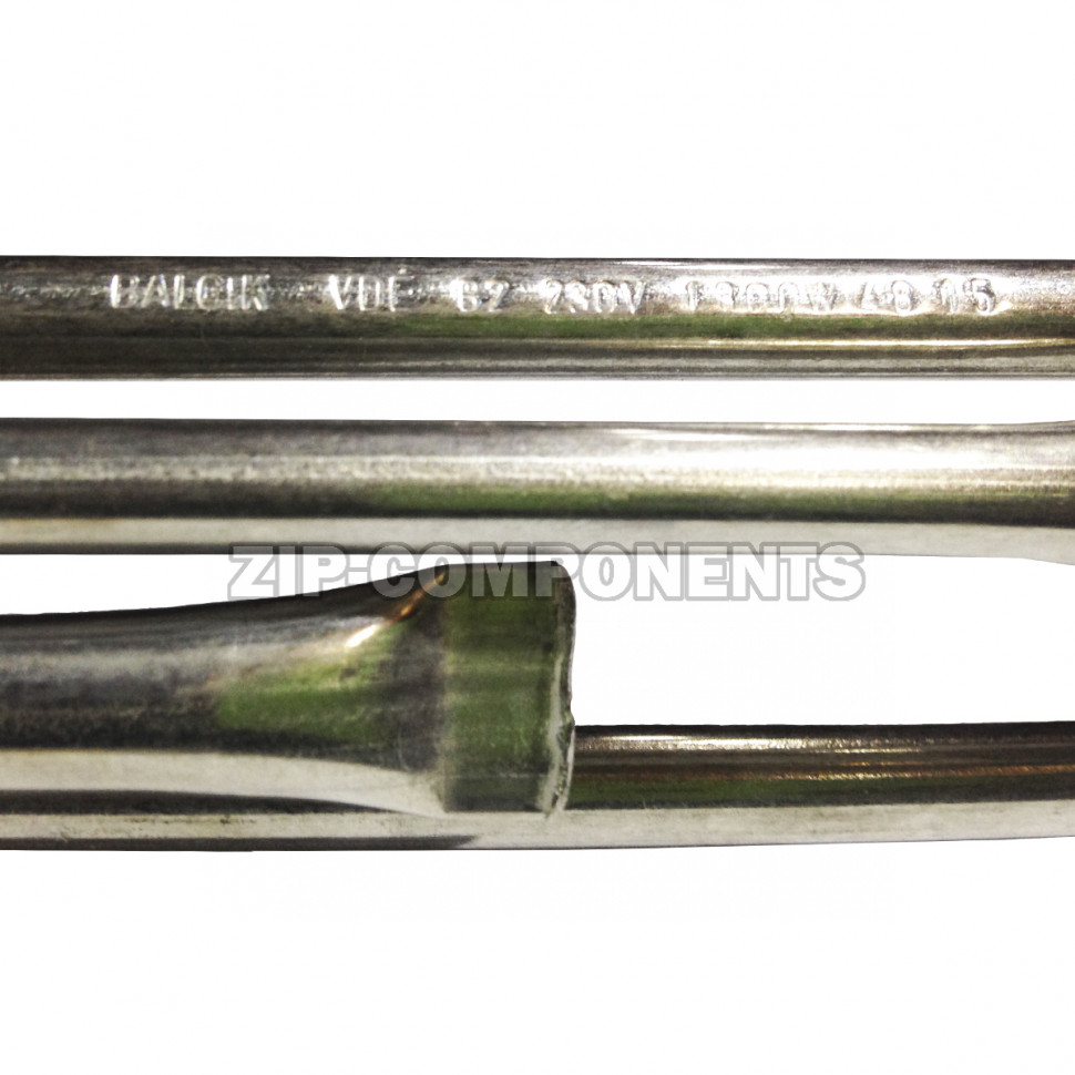 ТЭН для водонагревателя МЕДЬ THERMEX 1300W 220V, D-64мм, Н-320мм Турция, Balcik НЕРЖАВЕЙКА