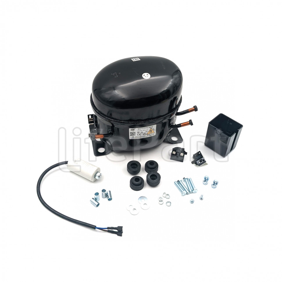 Компрессор Wansheng WQ153YV (R-600, -23,3 С, 255 Вт) в оригинальной упаковке