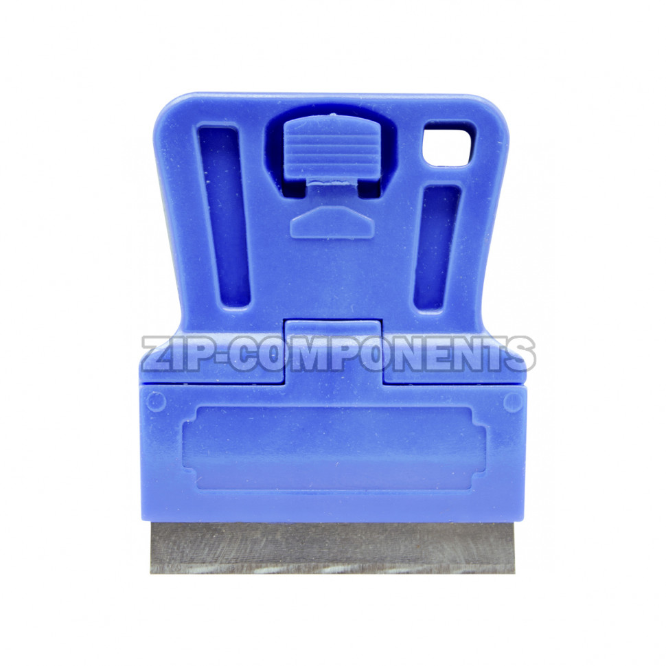 Набор скребков для чистки стеклокерамики, голубой Eurokitchen RS-16A