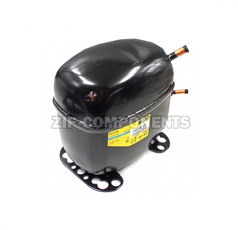 Компрессор среднетемпературный Secop SC 21 G (R-134) (W при +7,2° 2106Вт) в индивидуальной упаковке