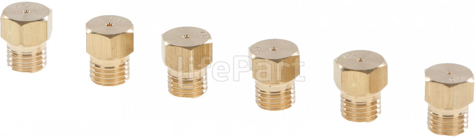 Комплект форсунок G30/31 28-30/37 для газовой плиты Bosch 00635831