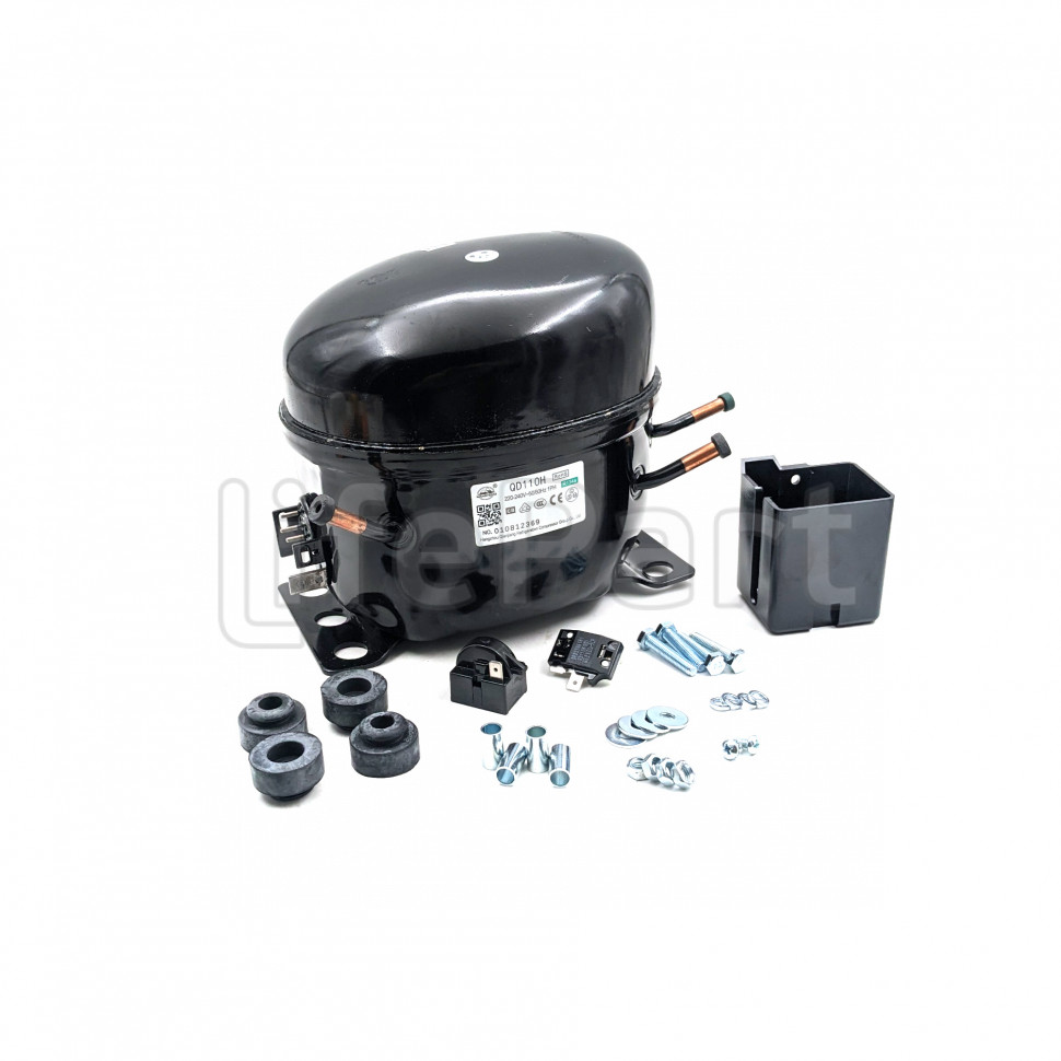 Компрессор Wansheng QD110H (R-134, -23,3 С, 310 Вт) в оригинальной упаковке