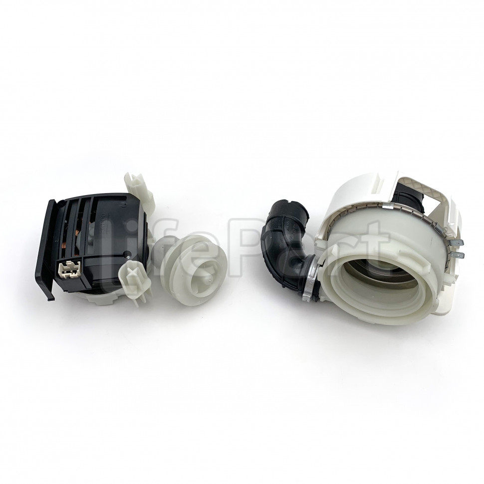 Помпа (насос) в сборе с тэном для посудомоечной машины Electrolux 4055373791