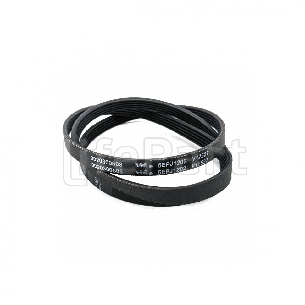 Ремень 1202J5 стиральной машины Haier 0020300503