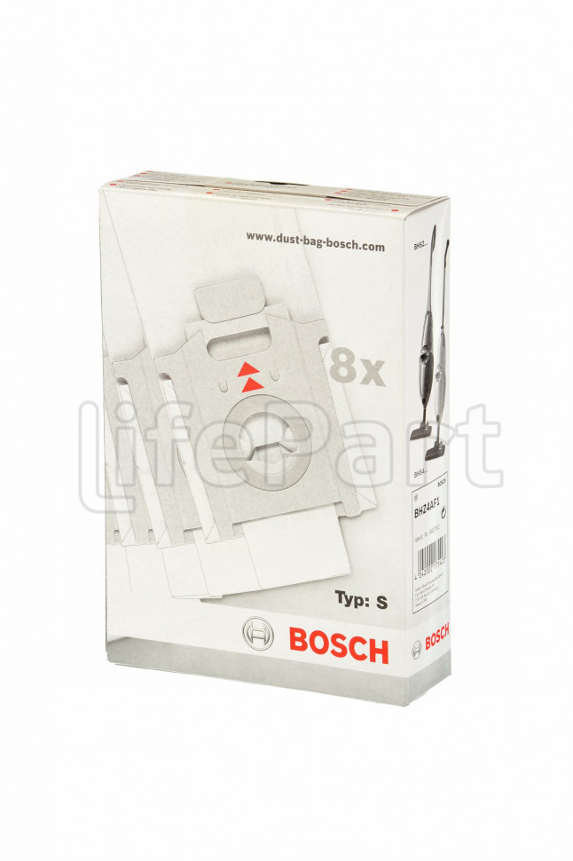 Мешок-пылесборник, тип S для пылесоса Bosch 00460762