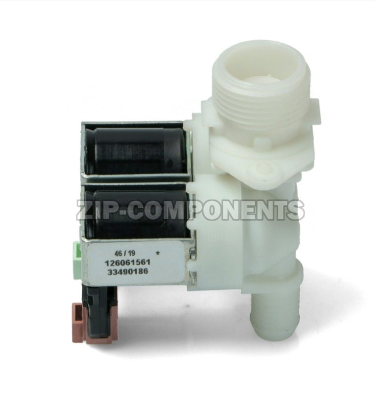 Клапан Bitron/Elbi 2W-180 на защелке Electrolux Zanussi AEG 50297055001