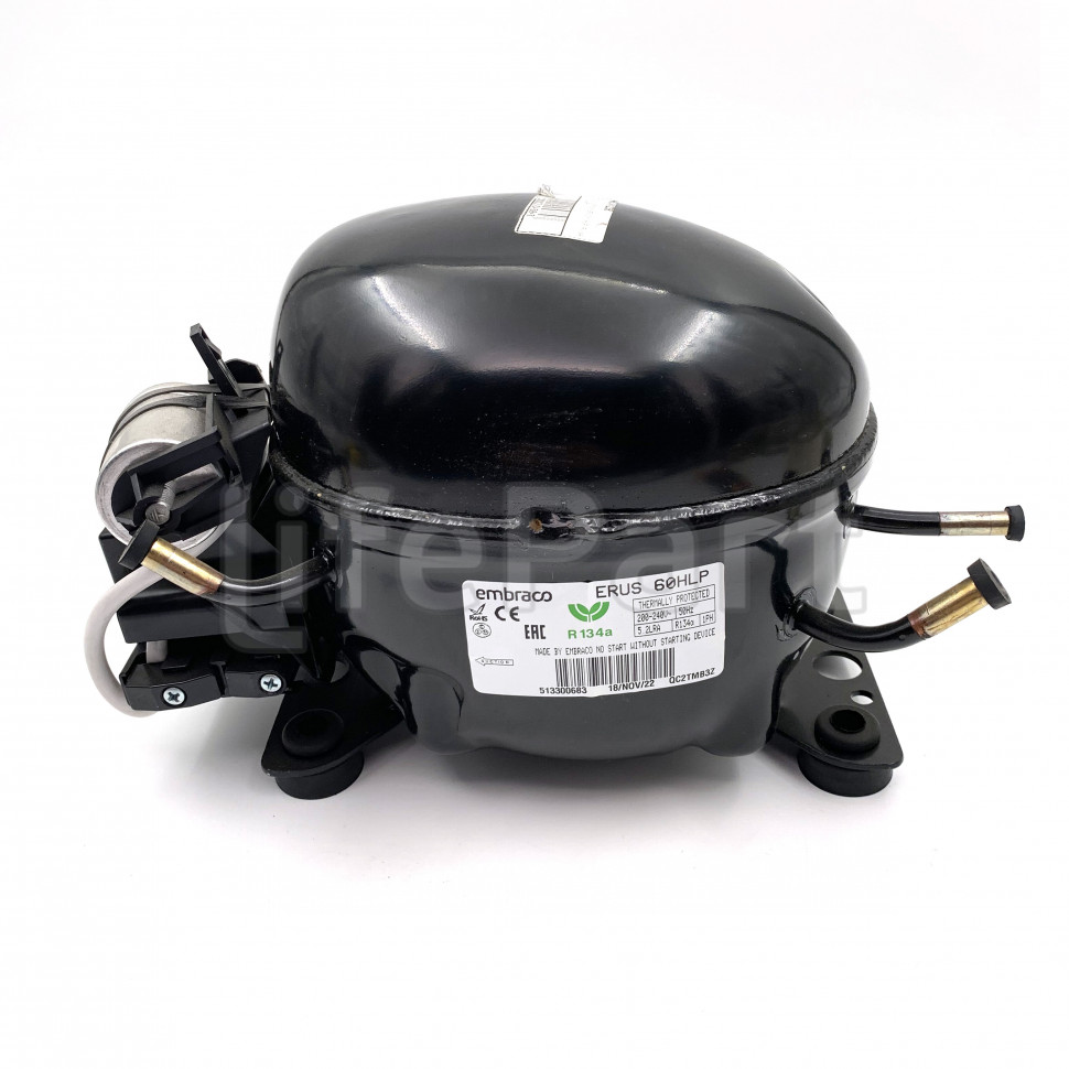 Компрессор Embraco ERUS 60 HLP (R-134, 23.3C, 144Вт)