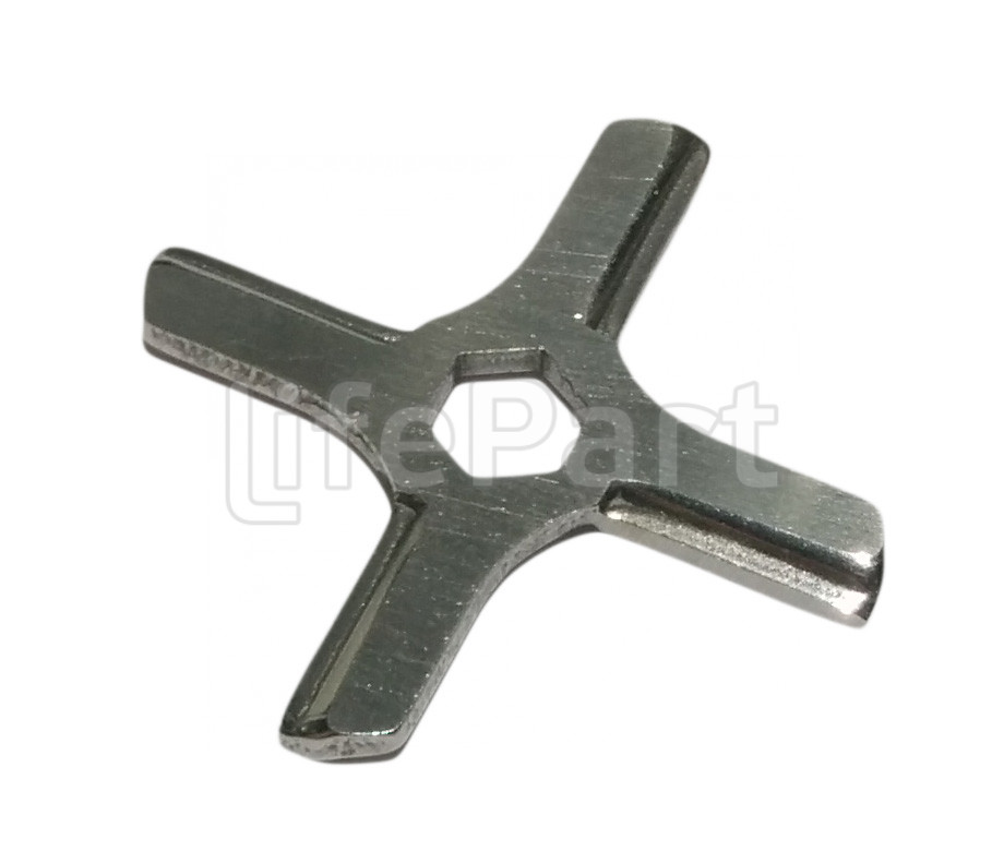 Нож мясорубки Moulinex MS-4775250 шестигранник D=46.6мм под шток 3.2мм