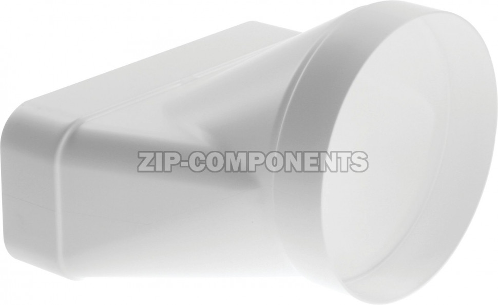 Переходник для плоского/круглого вентиляционного канала 150 мм, для вытяжки Bosch 00571653