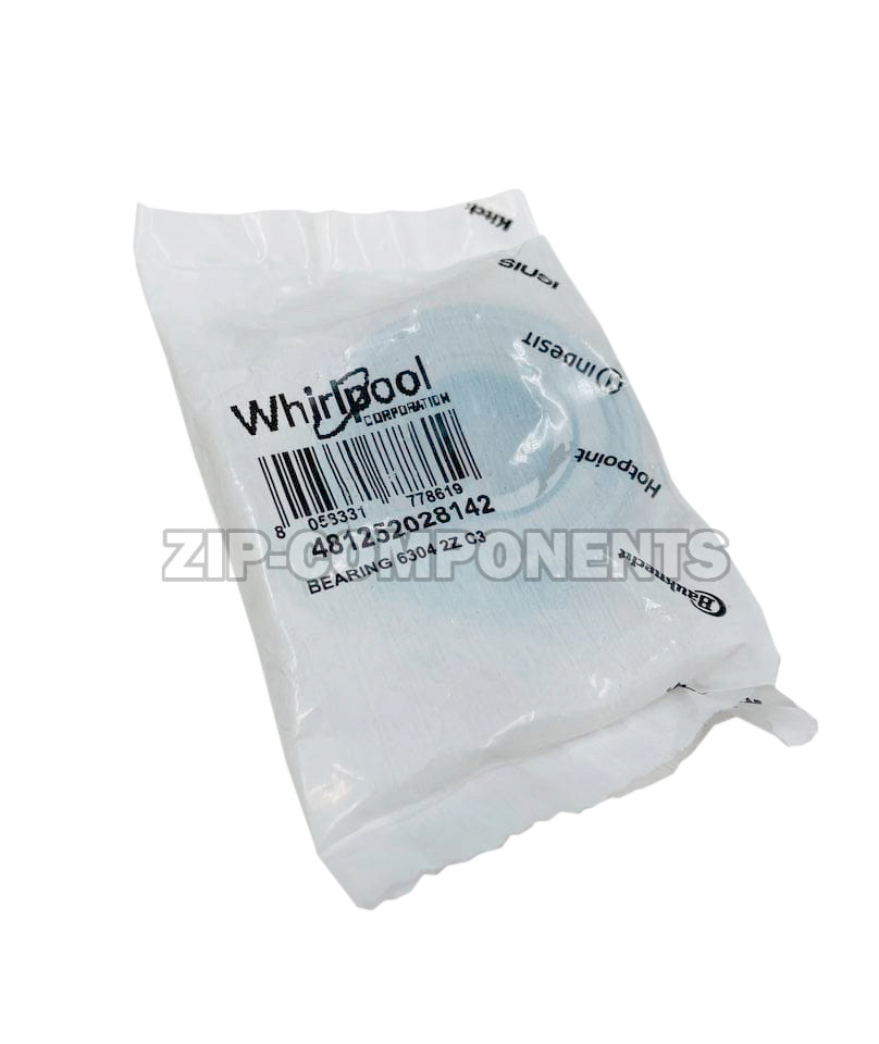 Подшипник 6304 ZZ Indesit C00377861 Whirlpool 481252028142