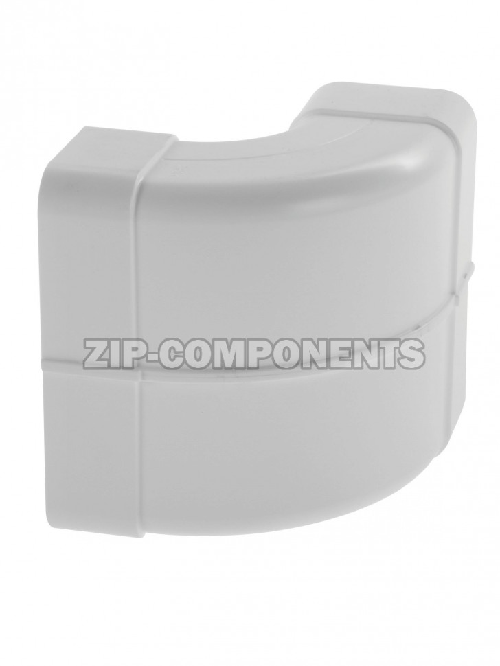 Переходник плоского вентиляционного канала 125 мм, для вытяжки Bosch 00571643