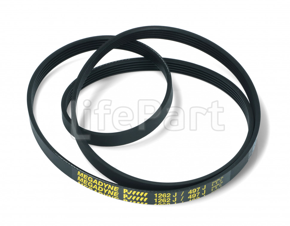 Ремень 1262J5 Optibelt черный Whirlpool 481935810038 481299999990