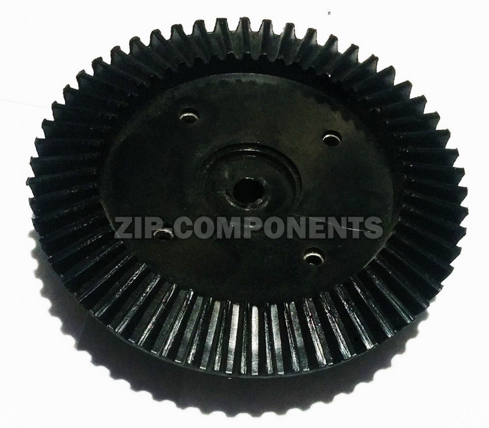 Шестерня Ротор, D=82/38 черная большая (коническая)