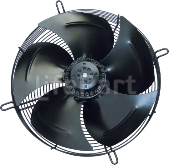 Вентилятор осевой Zero LTF 8 D - 450 S - 3х фазный всасывание PREMIUM