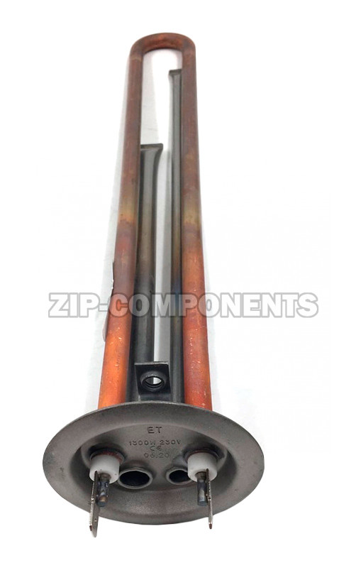 Тэн для водонагревателя 1300W RF-64mm, анод M6 (МЕДЬ) ТЕРМЕКС 066057
