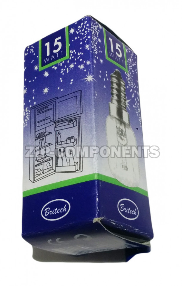 Лампа холодильника 15w, цоколь Е14