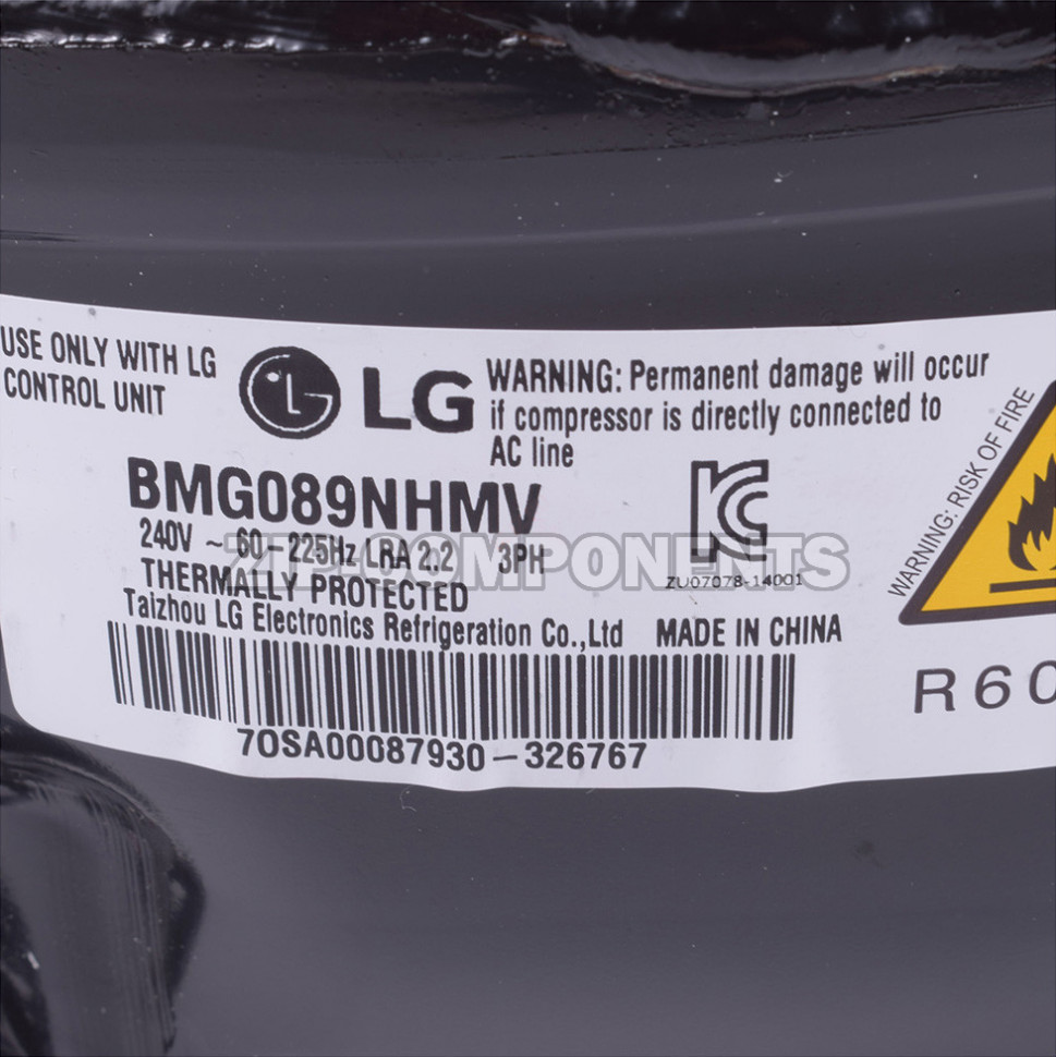 Компрессор холодильника LG M502HMHL TCA35892720