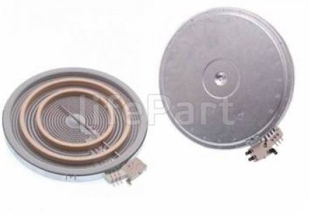 Электроконфорка 2х-зонная 1950/1050W D=270мм Indesit C00265718