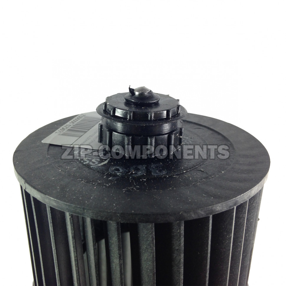 Крыльчатка (турбина) внутреннего блока TCL/Galanz под длинный шток, D-95мм, Н-615мм, Вал (D-8мм)