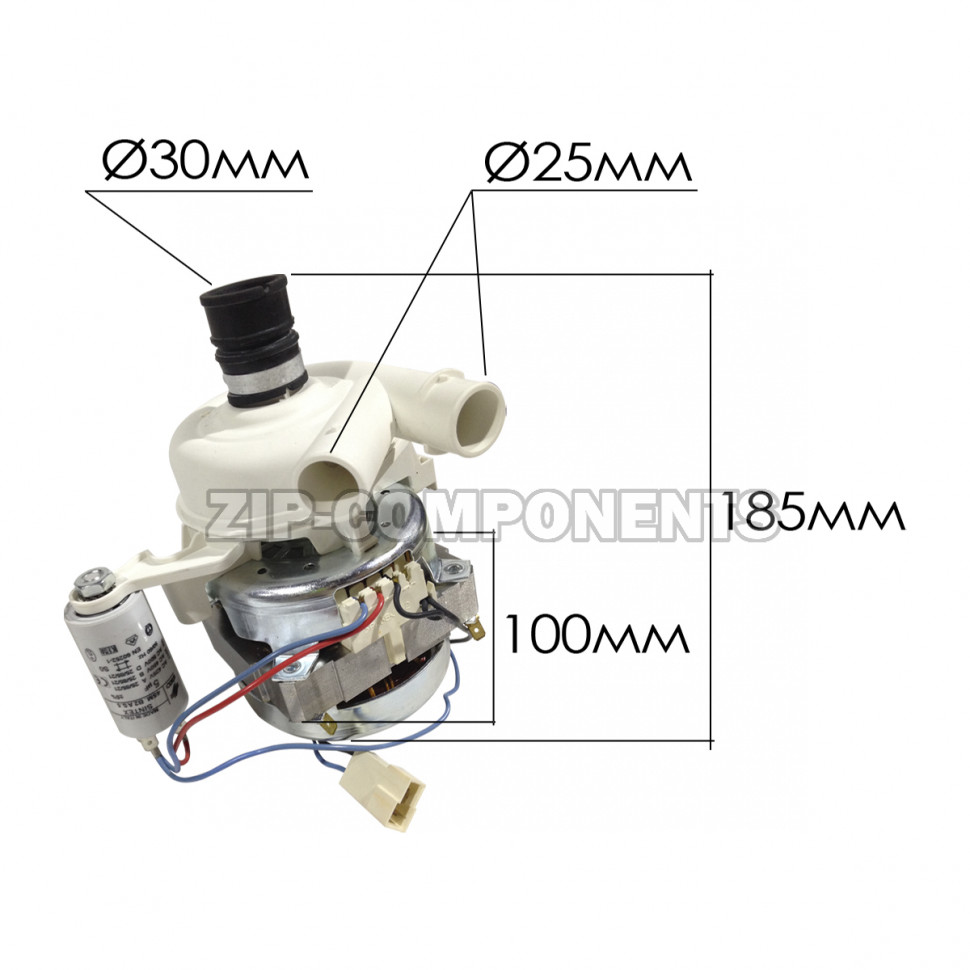 Мотор циркуляционный Indesit Ariston C00083478