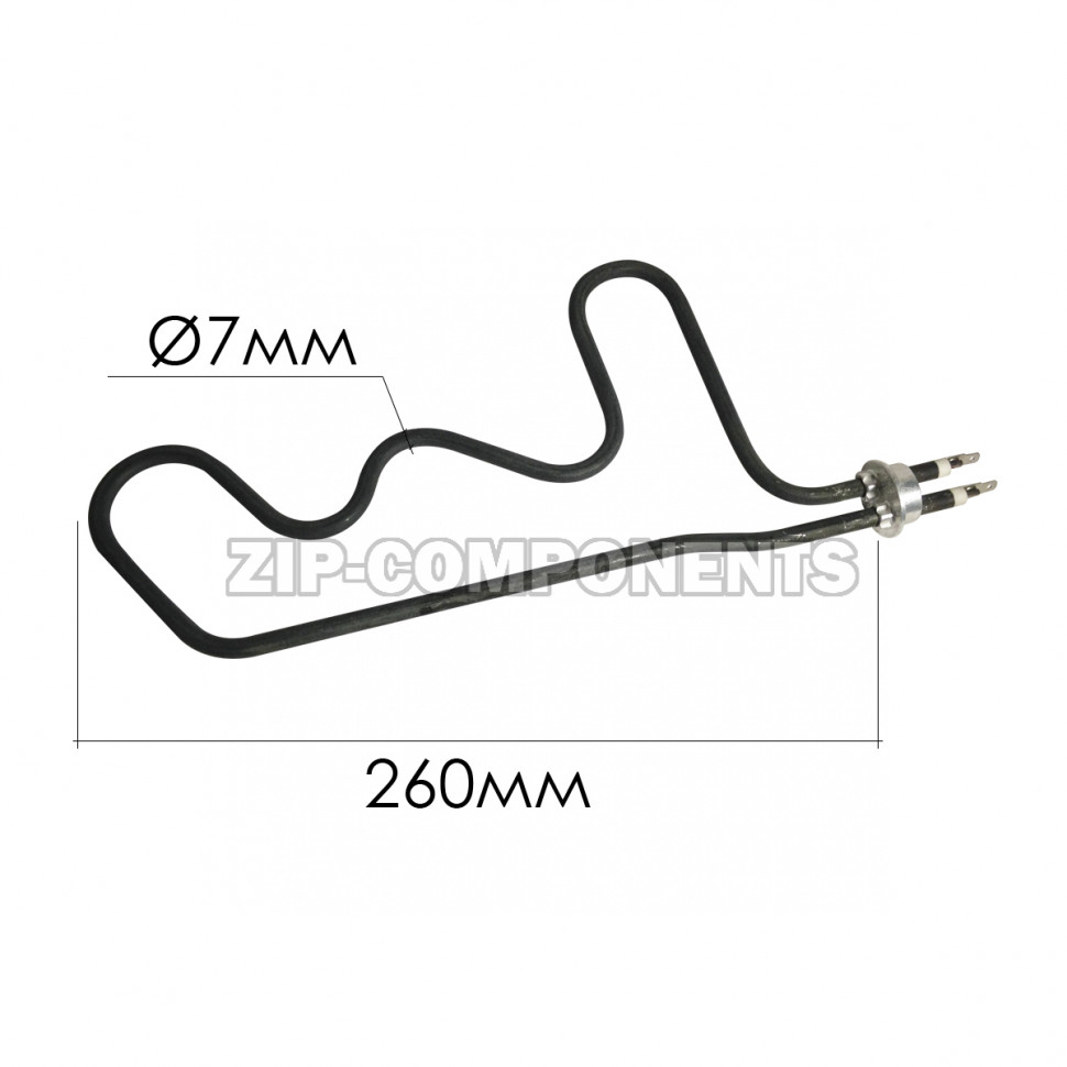 Тэн (нагревательный элемент) верхний для микроволновой печи Samsung 1100W DE47-00004A